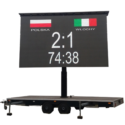 Pantalla LED para remolque móvil de exterior
